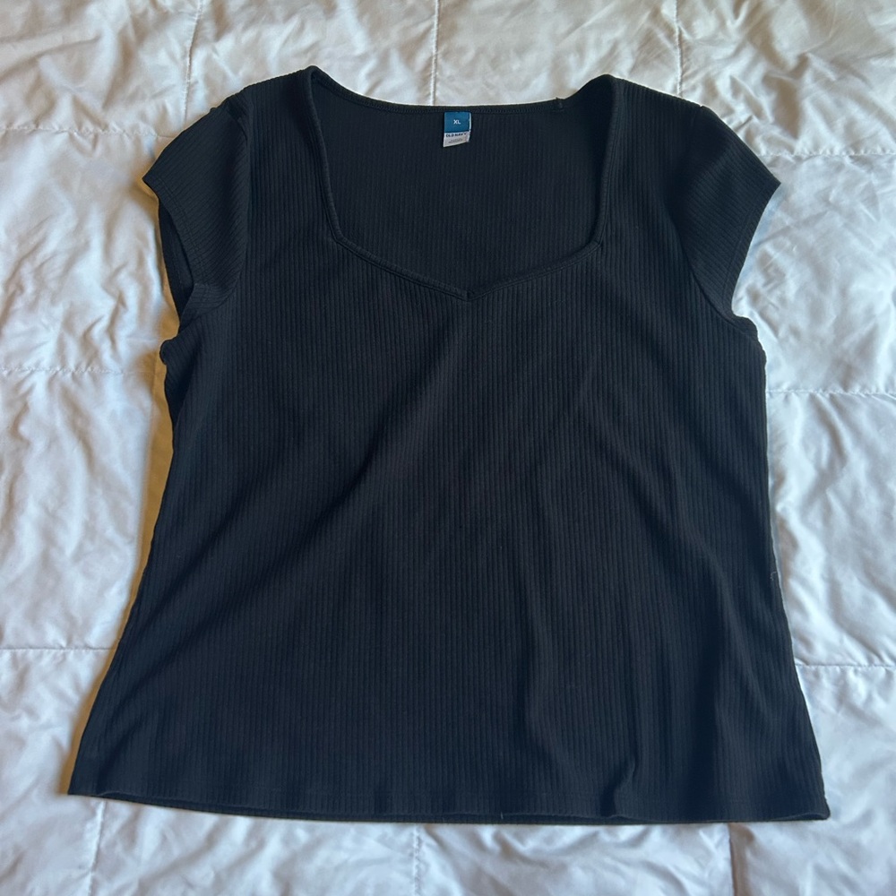 Classic Black Women's Top